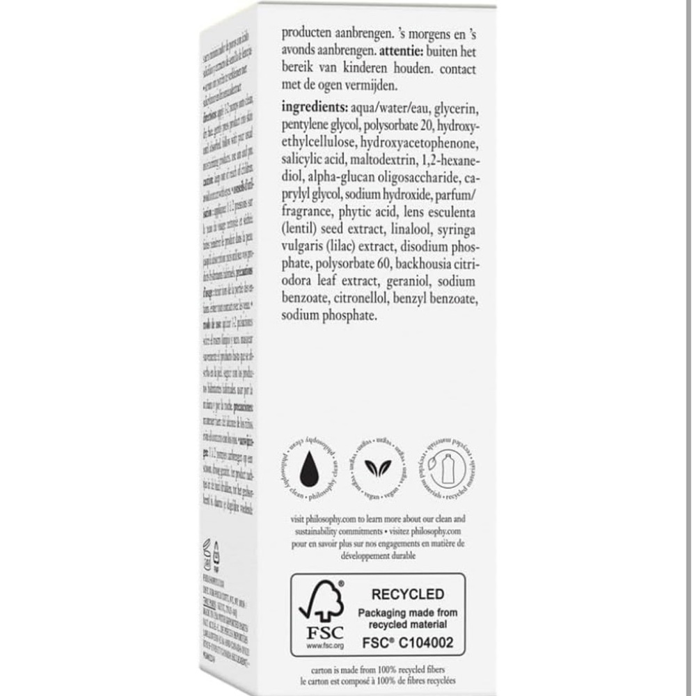 Philosophy Purity Pore Minimizing Serum - Cream - Picture 2 of 6